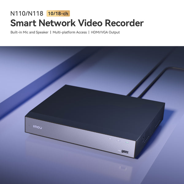 Imou 18-CH Wire Smart Network Video Recorder (NVR)