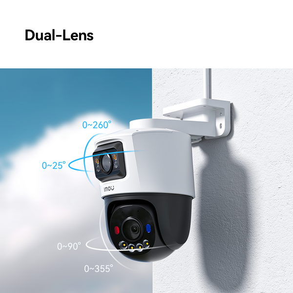 Imou PS70F 10MP - 3K Dual - Lens PoE Outdoor Camera