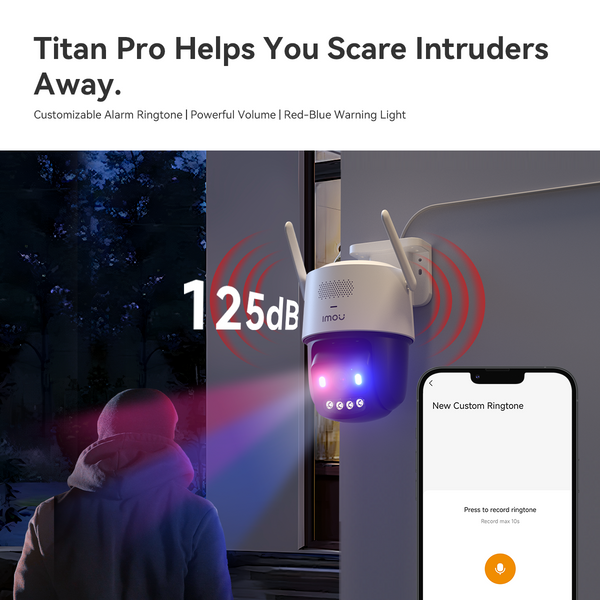 Imou Aurora Titan Pro 6MP - 3K WIFi / PoE Outdoor Camera