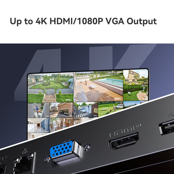 Imou 18-CH Wire Smart Network Video Recorder (NVR)