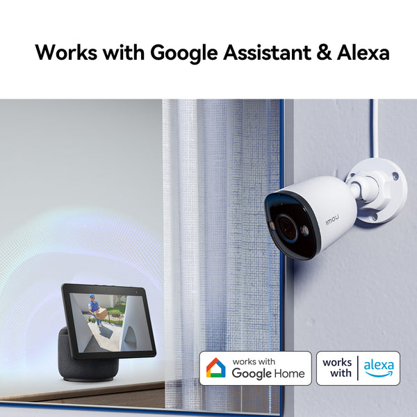 Imou PS3D 3MP - 2K PoE Outdoor Smart Camera