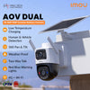 Imou AOV Dual 3K - 5MP + 5MP4G - SIM - WiFi - Solar - Battery Powered Outdoor Smart Security Camera