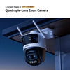 Imou Cruiser Pano Z3K - 4+4+5MP Quadruple - 12 x Zoom - Wi-Fi Outdoor Smart Security Camera