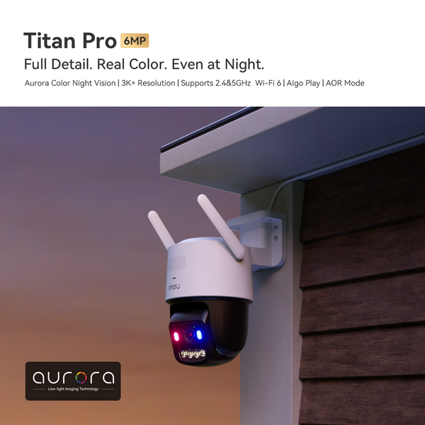 Imou Aurora Titan Pro 6MP - 3K WIFi / PoE Outdoor Camera