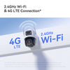 Imou AOV Dual 3K - 5MP + 5MP4G - SIM - WiFi - Solar - Battery Powered Outdoor Smart Security Camera
