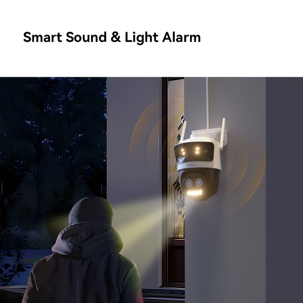 Imou Cruiser Pano Z3K - 4+4+5MP Quadruple - 12 x Zoom - Wi-Fi Outdoor Smart Security Camera