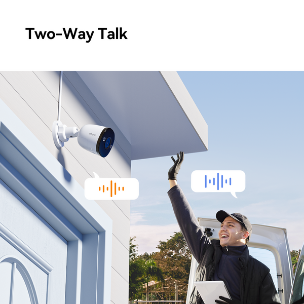Imou PS3E 3MP - 2K PoE Outdoor Smart Camera
