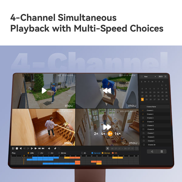 Imou 18-CH Smart Network Video Recorder