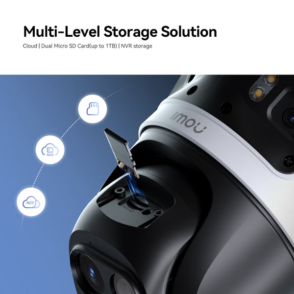 Imou Cruiser Pano Z3K - 4+4+5MP Quadruple - 12 x Zoom - Wi-Fi Outdoor Smart Security Camera