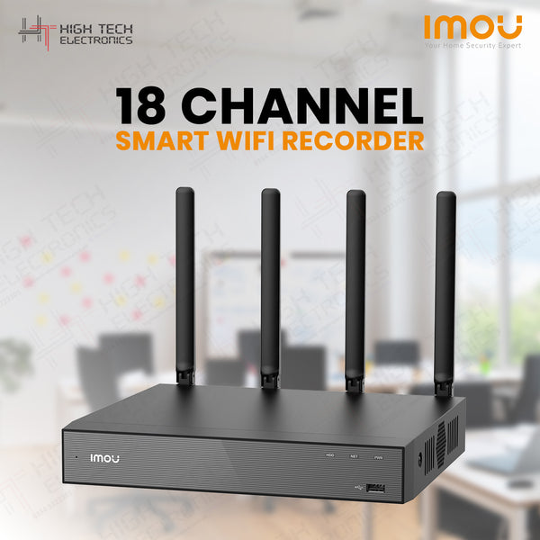 Imou 18-CH Wi-Fi Smart Network Video Recorder (NVR)