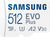 Samsung EVO Plus + Adapter microSDXC 512GB