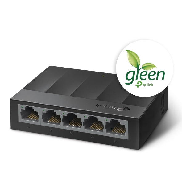 TP Link LS1005G 5-Port Gigabit Desktop NetworkSwitch